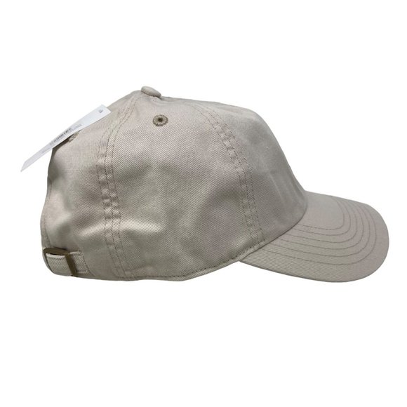 A Chill Cap Rise and Shine Sun Mens OS Strapback Cotton Cream Outdoor NEW - Picture 2 of 10